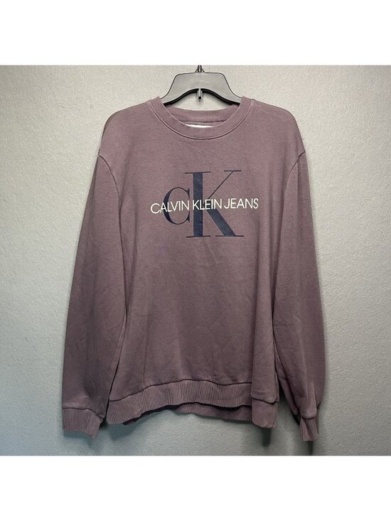 Calvin Klein Jeans Other - Calvin Klein Jeans Logo Sweatshirt Purple XL Cotton Blend Crewneck